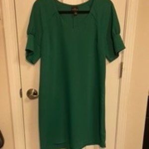 Worthington Luxury Swing Dress (Balloon Sleeves)